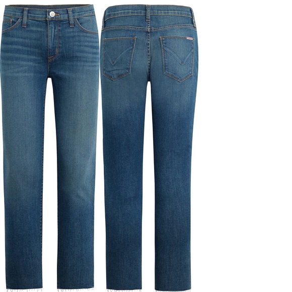 Hudson Jeans - Noa Mid Rise Straight Crop Jeans - Sz 27 - Picture 3 of 6
